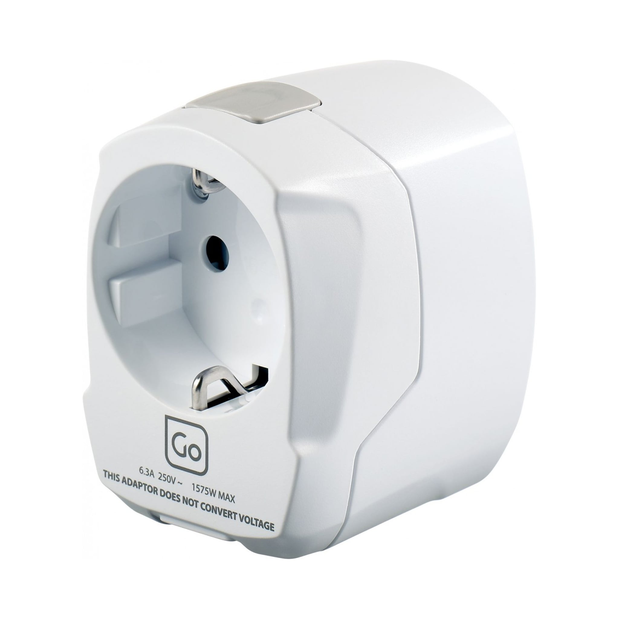 Cet adaptateur de voyage Monde - Monde est idéal pour les voyageurs européens. Il permet de brancher tous vos accessoires dans de nombreux pays du monde. Il offre également deux prises USB.