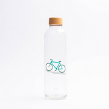 Charger l&#39;image dans la galerie, Bouteille en verre Go Cycling 70 CL CARRY Bottles. Fabriquée en Allemagne à base de matériaux recyclés.