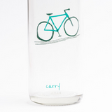 Charger l&#39;image dans la galerie, Bouteille en verre Go Cycling 70 CL CARRY Bottles. Fabriquée en Allemagne à base de matériaux recyclés.