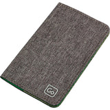 Charger l&#39;image dans la galerie, The Slip de GO TRAVEL est un porte-cartes gris ultra-fin intégrant un bouclier RFID pour protéger toutes vos données sensibles.