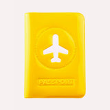 Charger l&#39;image dans la galerie, Coloré, MODERNE et unique, le protège-passeport HAPPY FLIGHT PASSPORT COVER Jaune donnera une magnifique touche d&#39;originalité à ce document si précieux.