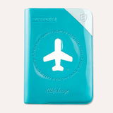 Charger l&#39;image dans la galerie, Un protège-passeport Bleu de ALIFE DESIGN muni d&#39;une protection RFID afin de protéger vos données personnelles.