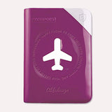 Charger l&#39;image dans la galerie, Un protège-passeport Violet de ALIFE DESIGN muni d&#39;une protection RFID afin de protéger vos données personnelles.