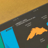 Charger l&#39;image dans la galerie, La version XL de la carte du monde à gratter personnalisable Scratch Map Deluxe Edition de Luckies. Le cadeau idéal pour les voyageurs aguerris ou en devenir.