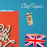 Charger l&#39;image dans la galerie, City Tape de Luckies of London sont des rubans adhésifs originaux inspirés de 3 villes emblématiques: Londres, New York et Paris.