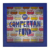Charger l&#39;image dans la galerie, Campervan Fund Money Box est une tirelire originale décorative en bois aux couleurs éclatantes. Une belle idée cadeau voyage.