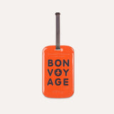 Charger l&#39;image dans la galerie, Étiquette bagage Bon Voyage Tag Orange de ALIFE DESIGN. Un accessoire de voyage moderne, pratique et coloré. Reconnaissez votre valise en un clin d&#39;oeil.