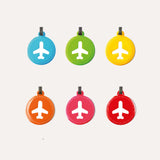 Charger l&#39;image dans la galerie, Happy Flight Luggage Identifier est une étiquette bagage colorée et super pratique de ALIFE DESIGN. Avec ses couleurs vibrantes, repérez votre valise en un clin d&#39;oeil. Une belle idée cadeau pour vos amis voyageurs.