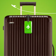 Happy Flight Squared Luggage Tag est une étiquette bagage colorée et super pratique de ALIFE DESIGN. Avec ses couleurs vibrantes, repérez votre valise en un clin d'oeil. Une belle idée cadeau pour vos amis voyageurs.