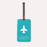 Charger l&#39;image dans la galerie, Happy Flight Squared Luggage Tag Bleu est une étiquette bagage colorée et super pratique de ALIFE DESIGN. Avec ses couleurs vibrantes, repérez votre valise en un clin d&#39;oeil. Une belle idée cadeau pour vos amis voyageurs.