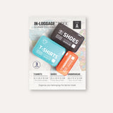 Charger l&#39;image dans la galerie, In-Luggage Index Cube de ALIFE DESIGN, c&#39;est un set de 3 pochettes de voyage colorées et originales! Grâce à ces organisateurs de valise,  adieu les faux plis et gain de place garanti.
